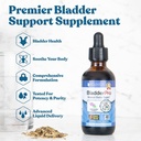 Rejuvica Health BladderPro for Men and Women - Bladder Support Supplement - Daha İyi Absorpsiyon için Sıvı Teslimat - Candy Seed, Uva Ursi, Altınrod ve Daha Fazlası