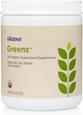 Isagenix Organik Yeşiller, Superfood İçecek Mix of Phytonutrient Drink Mix with Organic Spinach, Kale, Spirulina, Chlorella, Broccoli, and More to Support Diyet - 270 Grams (30 Hizmet)