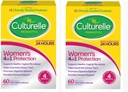 Culturelle Women’s Healthy Balance Daily Probiotics for Women - Supports Digestive, Vaginal and Immune Health, Occasional Diarrhea, Gas & Bloating - Non-GMO 60ct (2 - Pack) (2)