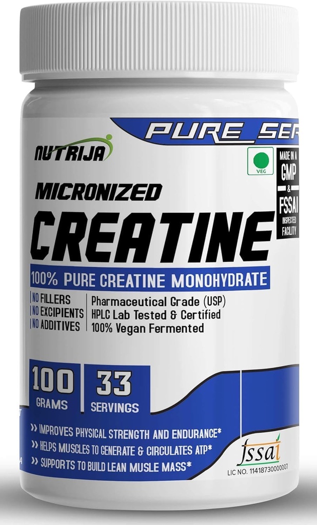 Pure Micronized Tinatine Monohidrat Toz- 100grams | Pre/Post Workout Supplement for Muscle Tamir & Recovery