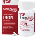 SiderAL Forte Iron Supplement Klinik olarak Side Etkileri olmadan Seviyeleri artırmak için çabaladı | Sucrozoial High Abxia Gentle Iron Pills for Women and Men | Vitamin C | Anemia & Energy Support | 30 ct