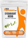 BulkSupplements.com Eyebright Extract Powder - Eyebright Extract - Βότανο συμπλήρωμα, Χωρίς γλουτένη - 500mg ανά Σερβίρισμα, 500g (1.1 lbs) (πακέτο των 1)