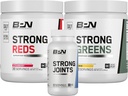 BARE PERFORMANCE NUTRITION BPN Health & Wellness Sche, Güçlü Kırmızılar, Güçlü Yeşiller Limon, Güçlü Ortaklar
