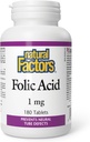 Folic Acid 1 mg (180Tablets) Brand: Doğal Faktörler