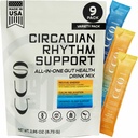 Gut Health Drink Mix | Apple Cider Vinegar Prebiotics, Probiotics Digestive Health for Women & Men | Wellness Ingredients for Sleep, Energy, Mental Clarity & Calm | Variety Pack, 9 Servings