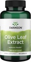 Swanson Olive Leaf Extract Capsules with %20 Ol Europein - Immune Support, Cardiovascular System Health, and Supports Health Blood Pressure - (120 Capsules, 500 mg Her)