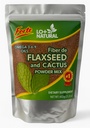 Linaza con Nopal Forte – 8 oz –% 100 Doğal Flaxseed & Nopal Cactus Toz – Fiber-Rich Digestive Support – Ground Par Diyetary Supplement – Vegan & Non-GMO