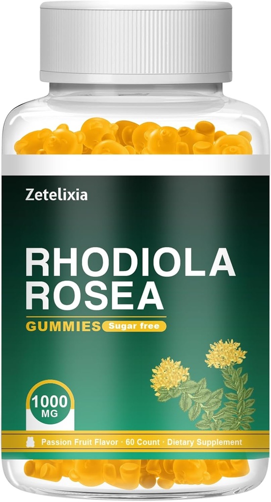 Organik Rhodiola Rosea Gummies