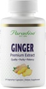 Cennet Herbs Premium Ginger Digestive Health, Super Potent, Ultra Pure, Vegan, Non-GMO, Gluten Free, 60 Vegetarian Capsules