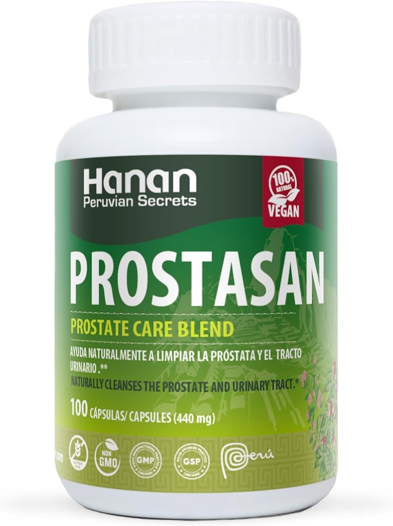 Hanan Prostasan Prostate Care Mix | 100 Capsules | Doğal Yardımlar Prostate ve Urinary Tract