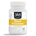 365 by Whole Foods Market, Stres B-Complex with Vitamin C, Energy & Nervous System Support, Vegan, 60 Capsules