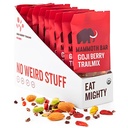 Mammoth Bar Goji Berry Trail Mix - 10 Organik Protein Barlar - Prebiyotik • Paleo • Gluten Ücretsiz • Yumurta Protein • GMO Free • Raw • Premium Nuts