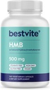BESTVITE HMB 1000mg ανά Σερβίρισμα (240 κάψουλες χορτοφαγικής) - Δεν Stearates - Vegan - Μη ΓΤΟ - Χωρίς γλουτένη - συμπλήρωμα HMB