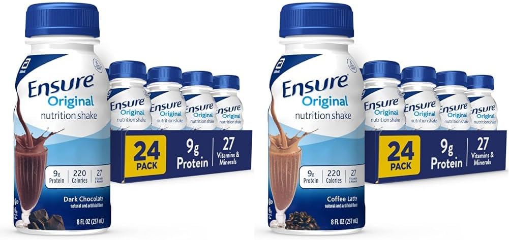 Orijinal Dark Chocolate & Coffee Latte Beslenme Shake Sche | MealChange | 24 Packs Every Chocolate & Coffee Latte Nutrition Shake Sche | Meal Change | 24 Packs Every