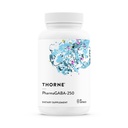 THORNE - PharmaGABA-250 - GABA Supplement - 250 mg Natural Source Gamma-Aminobutyric Asit - Calm, Rahatlama, Odaklı Zihin Durumu * - 60 Capsules