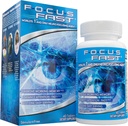 Focus Fast Brain Supplement - Working Memory, Advanced Focus, Boost Cognition in as Little as 1 Hour. Caffeine/Stimulant Free Nootropic
