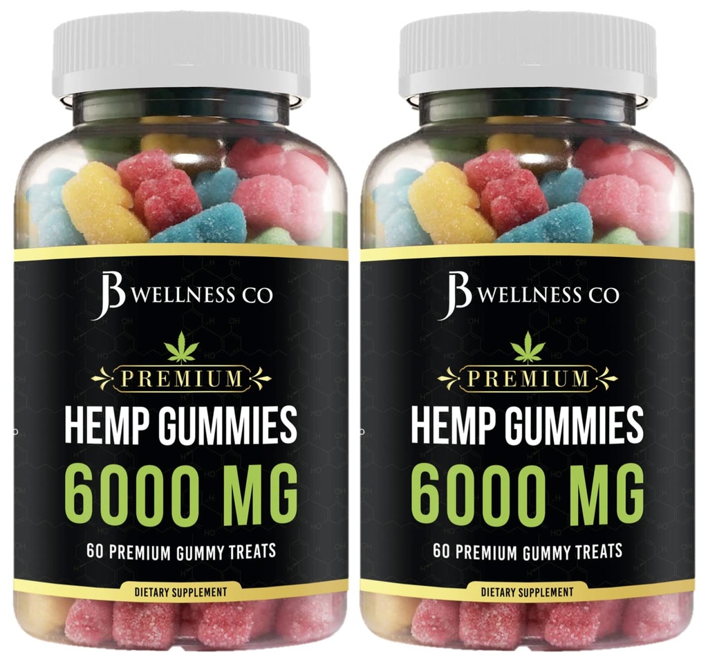 Hemp Gummies - Gelişmiş Gummies - Hemp Oil [2-Pack] ile Gummying Gummy