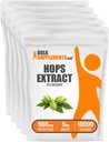 BulkSupplements.com Hops Extract Toz - Herbal Supplement, Hops Çiçeklerden Kaynaklandı - Hizmet başına 500 mg, 1kg (2.2 lbs) (Pack of 5).