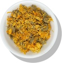 Evergreen Herbs Calendula Çiçekler - Tamper Prodüksiyonu Tazeliği sağlamak için Tamper Rez.