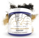 Nootropics Depot Lions Mane Mushroom Toz | 8:1 Tüm Meyveli Vücut Çiftliği | 30 Grams | Hericium erinaceus | Beyin Sağlığı Supplement | Nöro korumacı + Boosts Mood | Destekler Immune Health