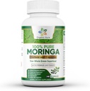 Organik Aura Moringa Capsules - 240 Ct Toptan Paketi. Enerji için gerçek Raw Moringa Leaf Supplement, Metabolism, Lactation, Immunity & Joint Health. Tüm Yeşil Süper Gıda Beslenmesini Bırakır.