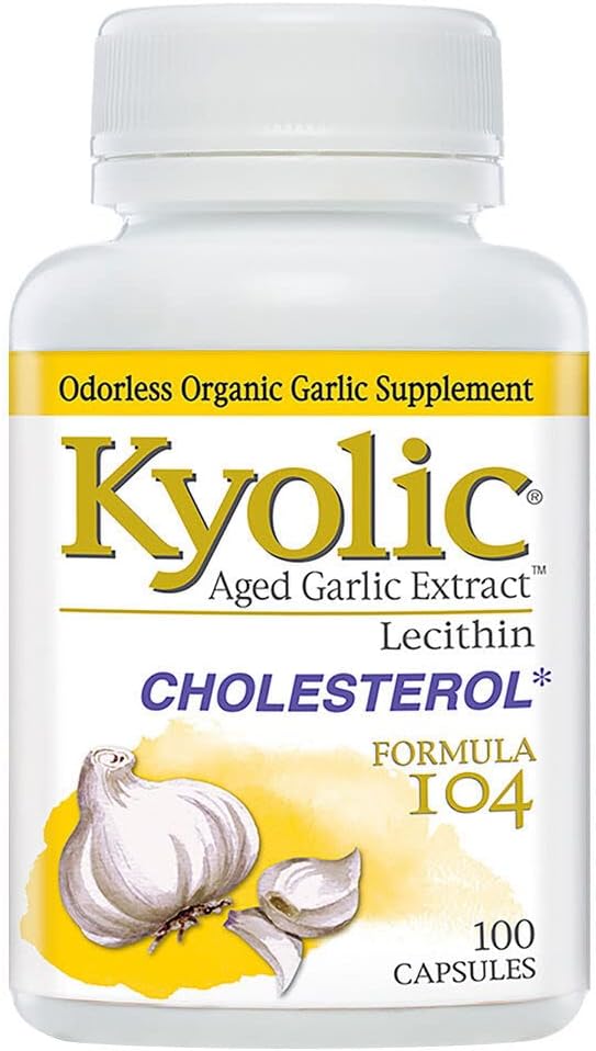 Kyolic Aged Cho Extract Cholesterol Formula 104-100 Capsules