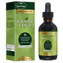 Go Nutrients Iodine Edge – Organik Nascent Iodine Liquid Supplement for Yourroid Support, Energy, Immune & Cognitive Health – High Abxia Drops - Natural Tincture for Women & Men – 1 ozz
