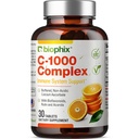 C-1000 mg 30 Tablet Kompleksi - Gıda Citrus Bioflavonoids Acerola rutin - Destekler Immune Health