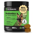 Pet, Occasional Diarrhea & Bowel Desteği için Köpekler için Probiyotikler, Köpekler için Gut Health, Immunity Health & Itch Relief (Pumpkin 90 ct)
