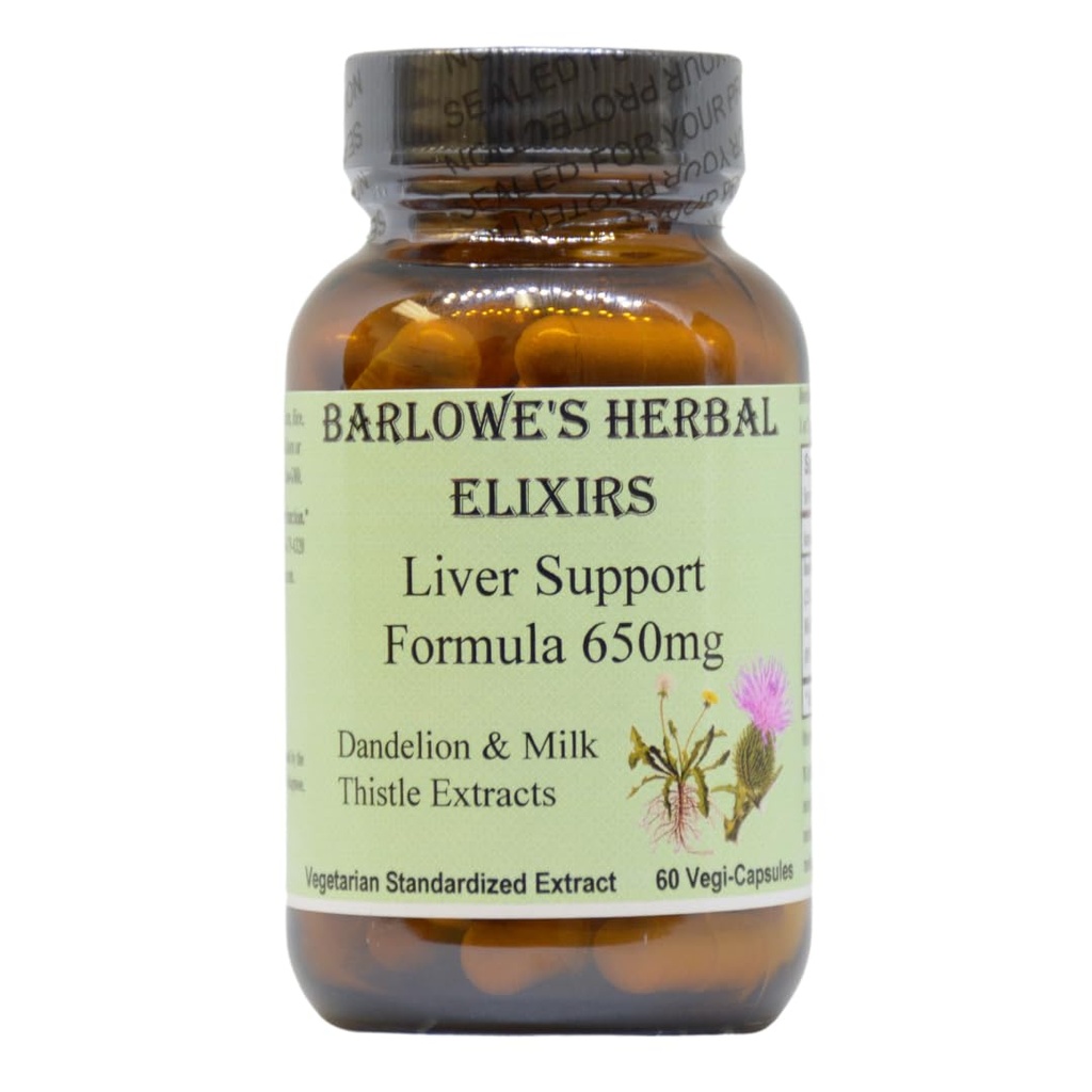 Barlowe's Herbal Elixirs Liver Support Formula 