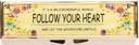 AmyZone Pill Organizer 7 Weekly Day Travel Portable Compact Pill Box Pill Case to Hold Vitamins/Tylenol/Fish Oil /Supplements/Meds/Tablet for Purse/Pocket(Follow Your Heart)