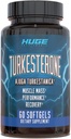 Turkesterone Supplement (500 mg) Ajuga Turkestanica Ekstraksiyonu, Lean Muscle Mass, Egzersiz Performansını Geliştirin, Yumuşak Cepsiyon Teknolojisimizle Kas Kurtarmayı Geliştirin (60 Softgels)
