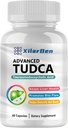 Genric TUDCA Supplement-Liver Support,Cleanse Detox&Remate, Rain Strength Bile Salt TUDCA 1000 mg 60 Capsules