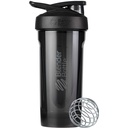 BlenderBottle Strada Tritan Shaker Şişe Locking Lid, 28-Ounce, Black