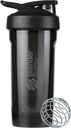 BlenderBottle Strada Tritan Shaker Şişe Locking Lid, 28-Ounce, Black