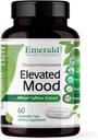 Emerald Labs Elevated Mood - Duygun Ashwagandha Extract & Affron Saffron Ekstraksiyon - 60 Sebze Kapsülleri (30-Day Supply)