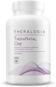 Theralogix TheraNatal One Prenatal Vitamini - 90 Günlük Supply - Prenatal Multivitamin with DHA, Vitamin D3, Metilated Folate, Iron & More to Support a natural Orchid* - NSF sertifikalı - 90 Softgels