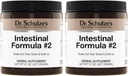 Dr. Schulze'nin Intestinal Formula #2 - Kolon Sağlığı Desteği için Temizleme - Günlük Eliminasyon - Plant-Based Herbal Supplement - Gluten-Free & Vegan - 8 oz (2-Pack)