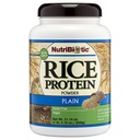 NutriBiotic – Plain Rice Protein, 1 Lb 5 oz (600g) - Low Carb, Keto-Friendly, Vegan, Raw protein Toz - Grown & Processed Without Chemical, GMOs veya Gluten - Easy to Digest & Nutrient-Rich