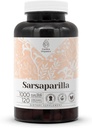 Sarsaparilla 120 Capsules | High-Potency Herbal Diyeter Supplements | Sebze Kapsülleri ve Sarsaparilla (Hemidesmus indicus) kuru Kök (120 Kont)