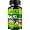NATLO Whole Food CoQ10 Supplement, 60 Veg Capsules, Heart Health Assembly, Güçlü Antioksi, CoQ10 100 mg for Energy Production Production