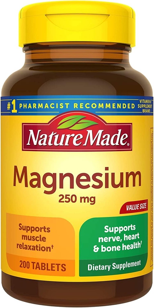 Magnezyum 250 mg Tabletleri