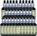 Yarrow (Achillea Millefolium) Glycerite, Organik kuru Çiçekler Alkol Özgür Sıvı Ekstraksiyon (Brand Name: HerbalTerra, Proudly Made in USA) 30x2 fl.oz (30x60 ml)