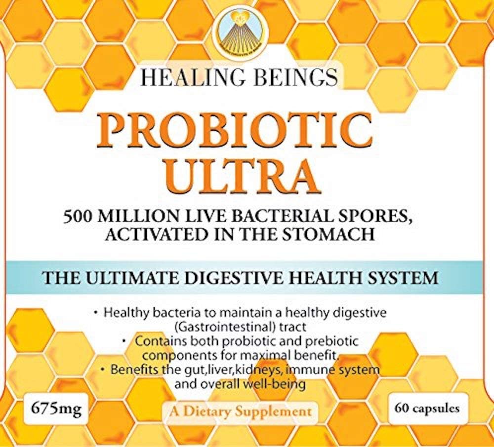 Orijinal Probiyotik Ultra- (Doctor Formulated) Kapsamlı Digestive ve bağırsak Sağlığı Desteği Hem Pre-Biotic hem de Pro-Biotic. Ayrıca otomatik Immune Related Wellness