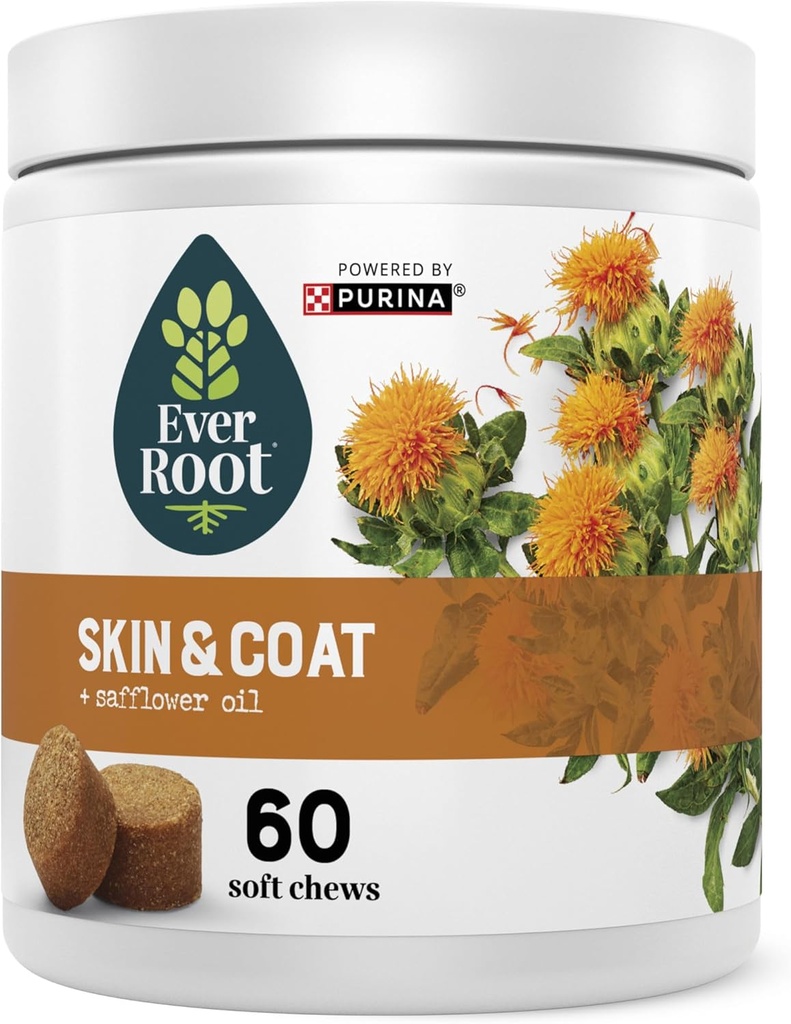 EverRoot by Purina Skin and Coat Dog Supplements Soft Chews - 10,6 oz. Κάνιστρο