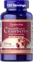 Puritan's Pride One A Day Cranberry - 120 Capsules Supports Urinary Health