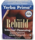 Yerba Prima Cleanse Men Rebuild Kit - 30 Günlük İç Temizler Erkek için Tasarlanmış Supplements - Prostate & Colon Health - Kidney & Liver - Natural Herbal Psyllium Fiber, Aloe Vera, Milk Butle Tohum