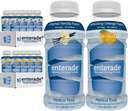 Enterade AO 24 μπουκάλια Orange και Vanilla Bundle, ειδικά σχεδιασμένα για να μειώσει τις παρενέργειες GI θεραπεία, 8oz πορτοκαλί (1 πακέτο των 12) + 8oz βανίλια (1 συσκευασία των 12)