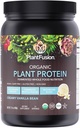 SOTRU Organic Vegan Protein Powder - Whole Food, Plant Based Protein Powder with Green Superfoods, Enzymes & Probiotics - USDA Certified Organic, Non-GMO, Gluten-Free - Vanilla 18.5 oz, 21 Servings