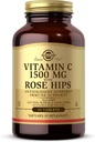 Solgar Vitamin C 1500 mg with Rose HIPS, 90 Tablets - Antioxidant & Immune Support - Overall Health - Supports Healthy Skin & Joints - Non-GMO, Vegan, Gluten Free, Dairy Free, Kosher - 90 Servings